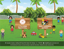 Tablet Screenshot of little-gems-preschool.com